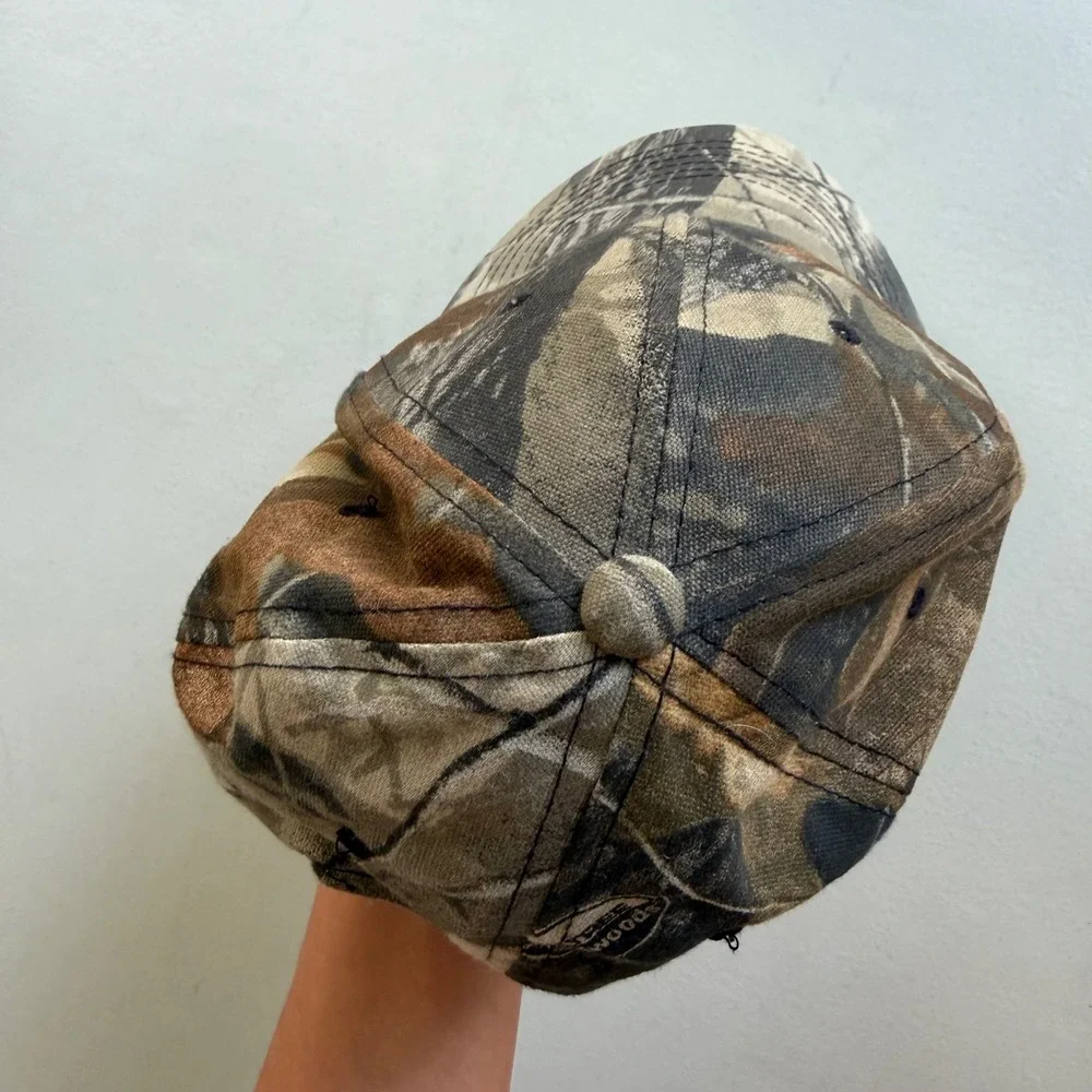 Signatures Youth RealTree Hardwoods Camo Baseball Cap Snapback Hat Gr Camouflage